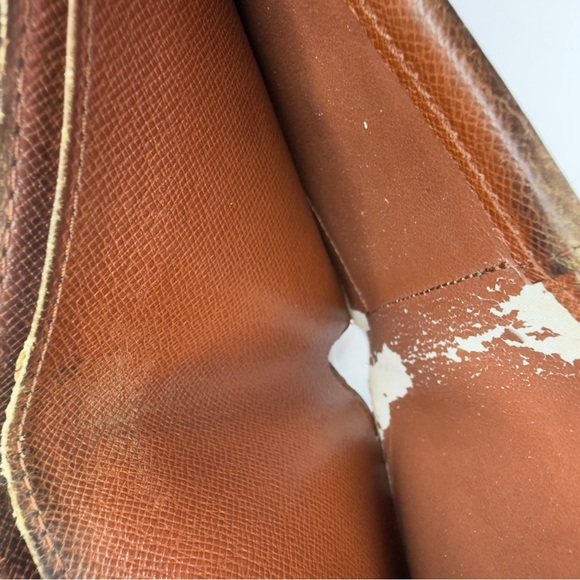 Louis Vuitton Vintage Slim Marco Bi-Fold Wallet | Brown Monogram | Mens | Used | - Picture 12 of 16